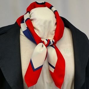 Di Nardo vintage abstract square scarf